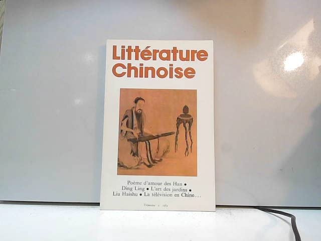 littérature chinoise 1984 trimestre 2 