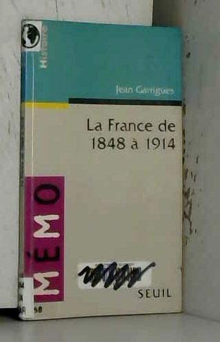 La France de 1848 à 1914 9782020308625