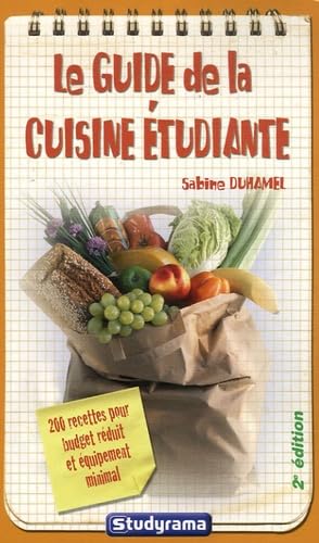 Guide de la cuisine étudiante 9782844727992
