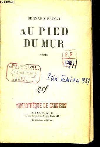 Au pied du mur 9782070252602