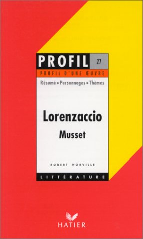 Alfred de Musset. Lorenzaccio. Résumé - Personnages - Thèmes 9782218042751