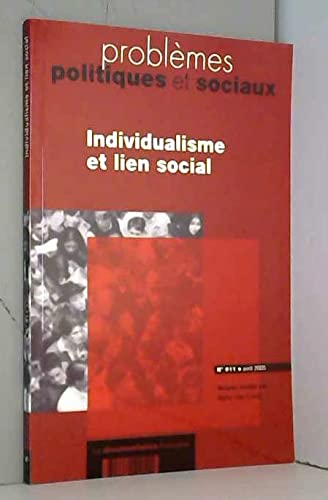 Individualisme et lien social (n.911) 3303332109111