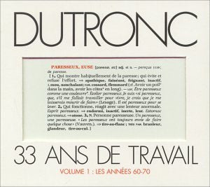 33 ans de travail (Vol.1) 0743215800323