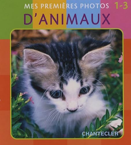 Mes premières photos d'animaux 1-3 ans 9782803446285