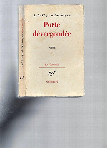PORTE DEVERGONDEE 9782070250998