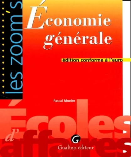 Zoom'S Economie Generale 9782842002442