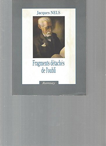 Fragments detaches de l'oubli 9782859567811