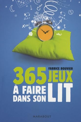 365 jeux à faire dans son lit 9782501057561