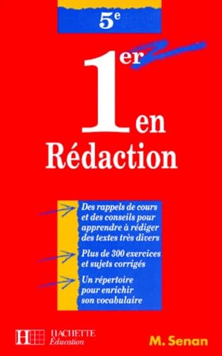 1er en rédaction, 5ème 9782011669742