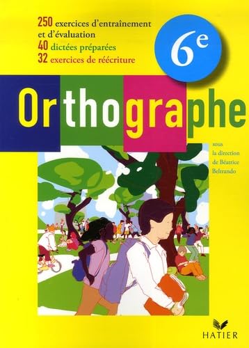 Orthographe 6e 9782218925757