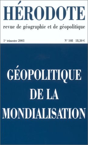 Géopolitique de la mondialisation 9782707139382