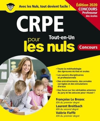 CRPE Tout-en-Un Pour les Nuls Concours, ed. 2020 9782412047934