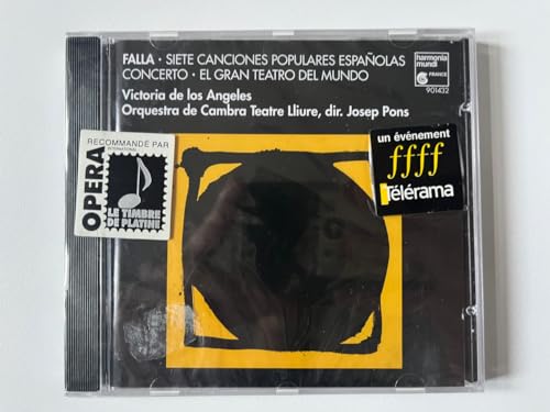 Siete Canciones Populares Espa Olas 3149025057921