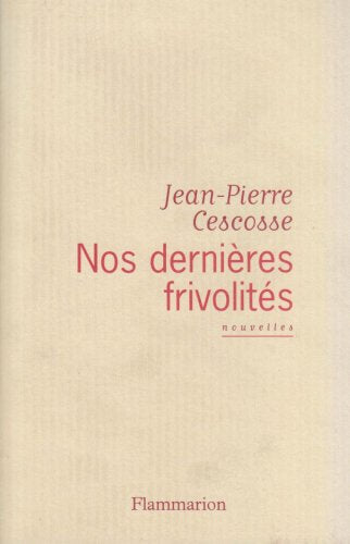 Nos dernières frivolités 9782080681454