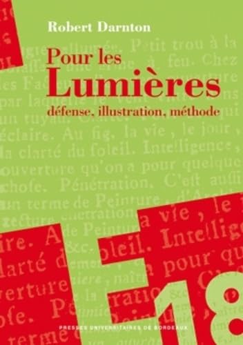 Pour les lumières 9782867812835