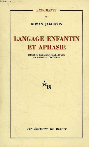 Langage enfantin et aphasie 9782080810885