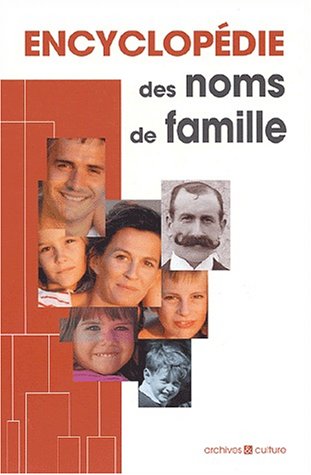 Encyclopédie des noms de famille 9782911665622