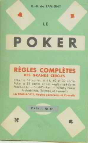 Le Poker 9782263015465