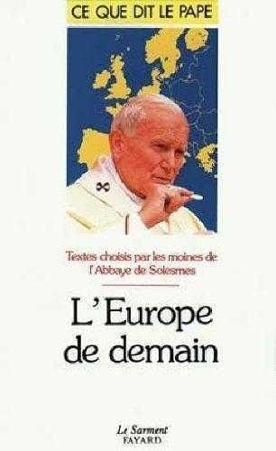 L'Europe de demain 9782866790639