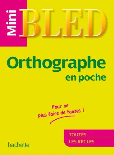Orthographe en poche 9782011608659
