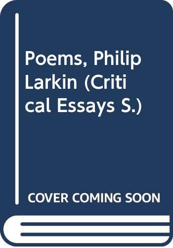 Poems, Philip Larkin 9780582038103