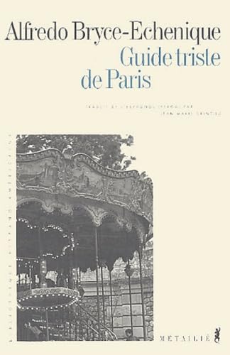 Guide triste de Paris 9782864244752