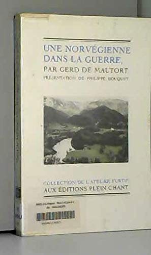 Norvégienne dans la guerre 9782854520828
