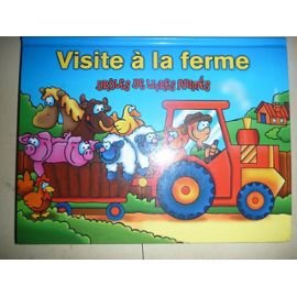 Visite à la ferme (Drôles de livres animés) 9782743455194