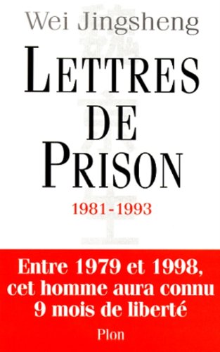 Lettres de prison: 1981-1993 9782259188098