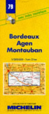 Carte routière : Bordeaux - Agen - Montauban, 79, 1/200000 9782067000797