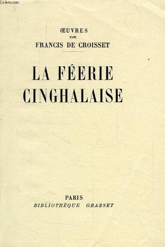 LA FEERIE CINGHALAISE 