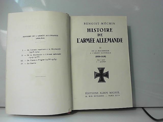 Histoire de l'armée allemande. Tome 2 : La discorde ( 1919 - 1925 ). 