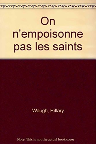 On n'empoisonne pas les saints 9782702425596