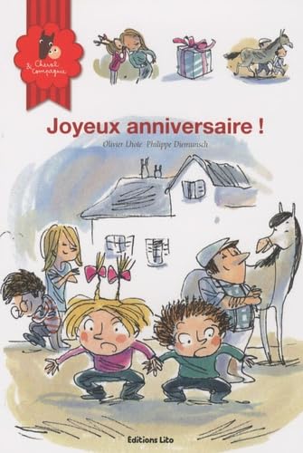 Joyeux anniversaire ! (cheval, chevaux, poney, ânes, ânons, frère, soeur, disputes) 9782244442389