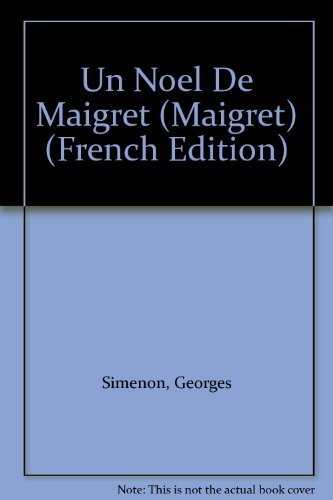 Un Noel De Maigret 9782258032088