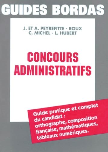 PEYREFITTE/CONC.ADMINIST (Ancienne Edition) 9782040194512