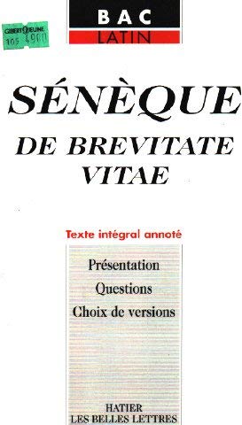 De brevitate vitae 9782218017599