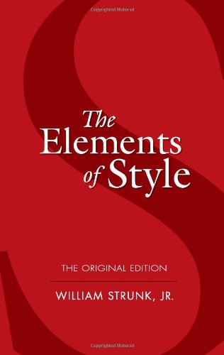 The Elements of Style: The Original Edition 9780486464503