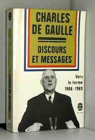 DISCOURS ET MESSAGES.TOME 5.VERS LE TERME.JANVIER 1966.AVRIL 1969. 