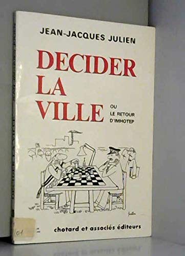 Decider la ville 073193 9782712702700