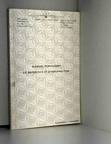 Manuel permanent de reference et d'information 3665375224344