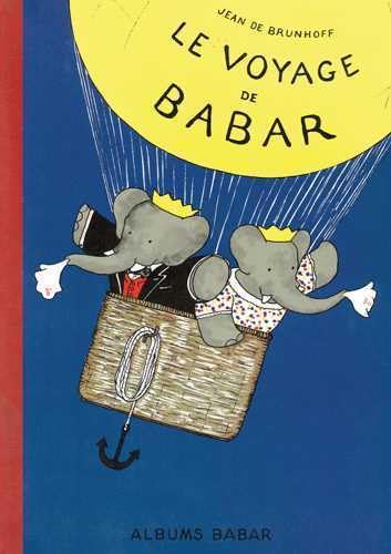 Le voyage de Babar - edition originale 1932 9782363850133
