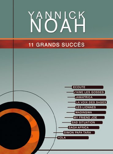 Noah Yannick 11 Grands Succes Piano Vocal Guitar Book 9788850703173