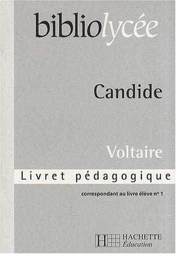 Candide: Livret pédagogique 9782011685506