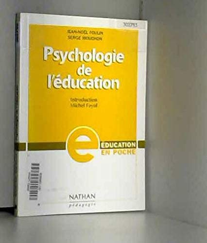 Psychologie de l'éducation 9782091730257