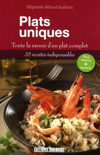 PLATS UNIQUES 9782879019918