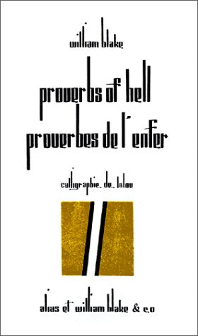 Proverbs of Hell / Proverbes de l'Enfer 9782841030606