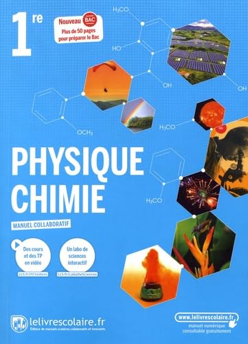 Physique-Chimie 1re : Manuel élève 9782377601448