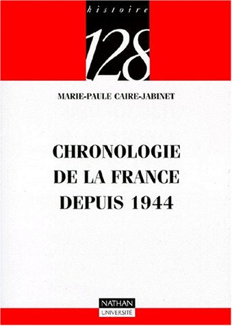 Chronologie thématique de la France depuis 1945 9782091910383