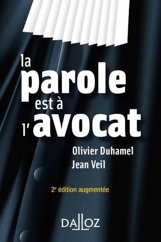 La parole est à l'avocat 9782247153619